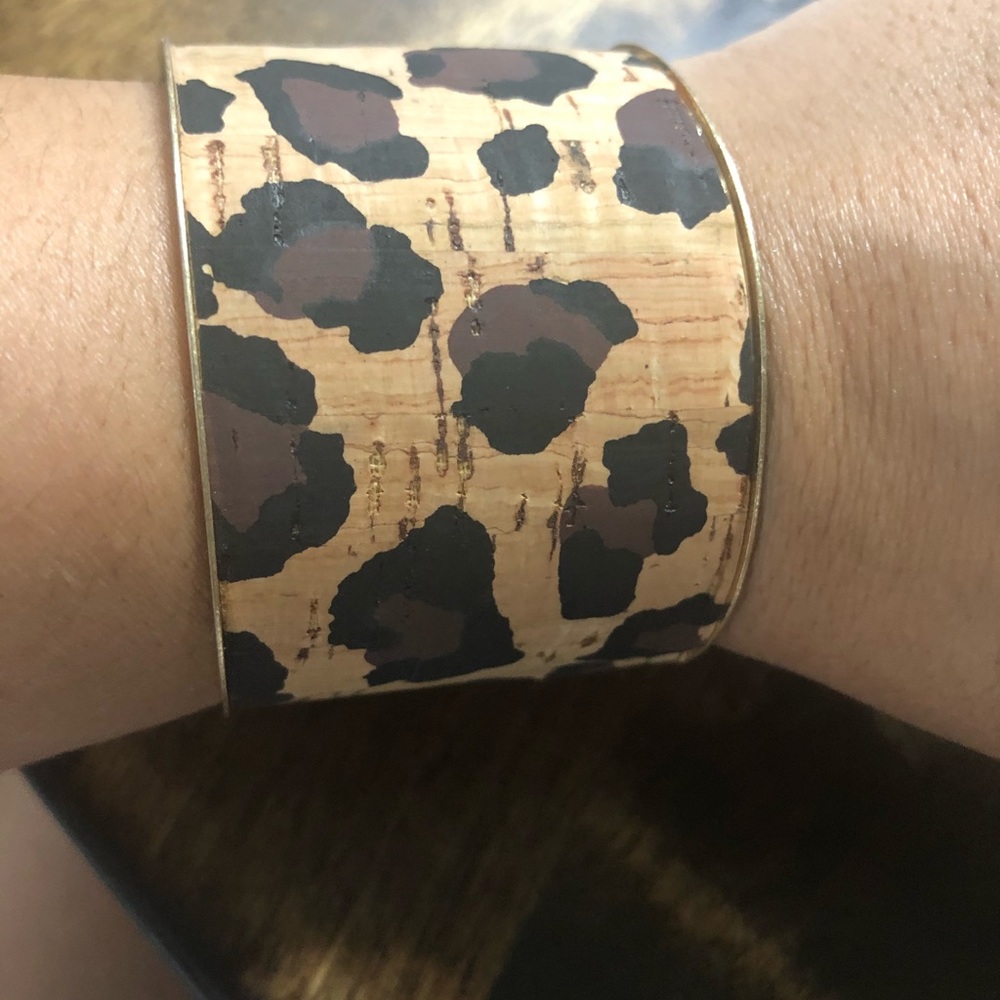 Leopard Cuff Bracelet